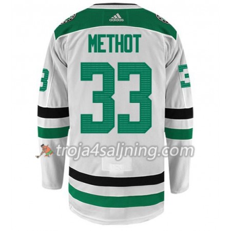 Dallas Stars tröja MARC METHOT 33 Adidas Vit Authentic - NHL Tröjor Herr